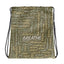 Beutel mit Kordelzug, Breathe Green